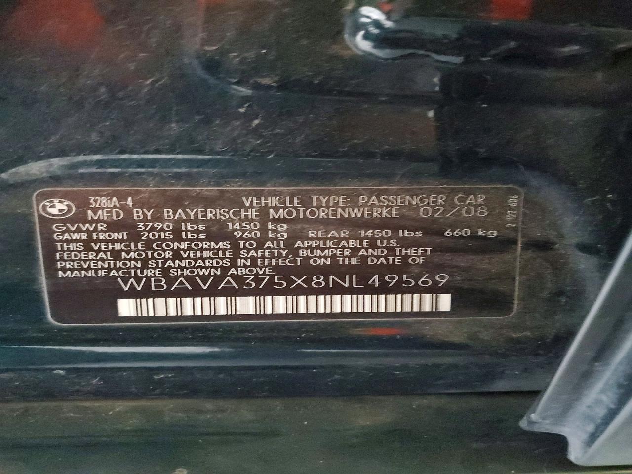 BMW 328 2008 — 13