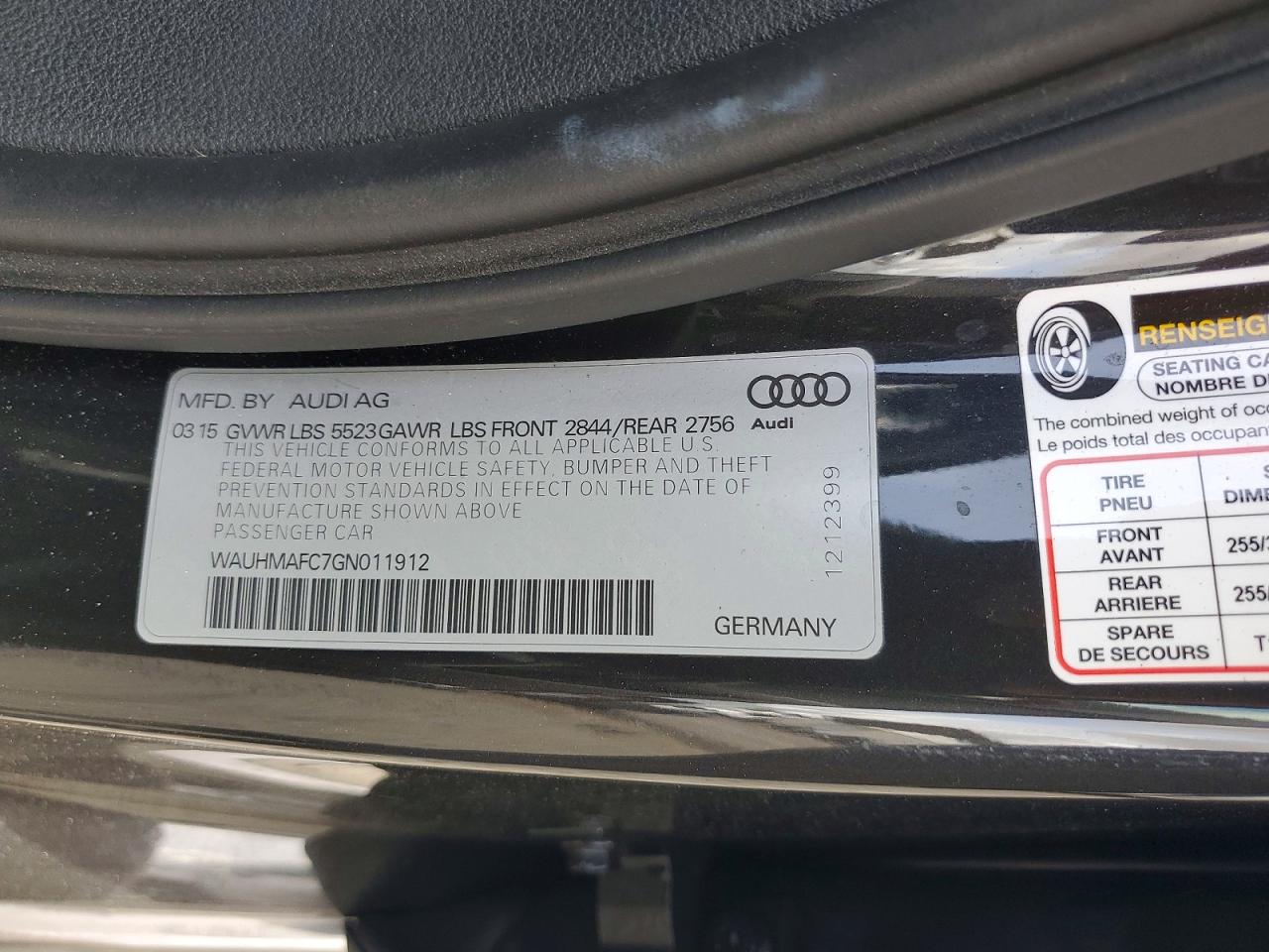 AUDI A6 2016 — 13