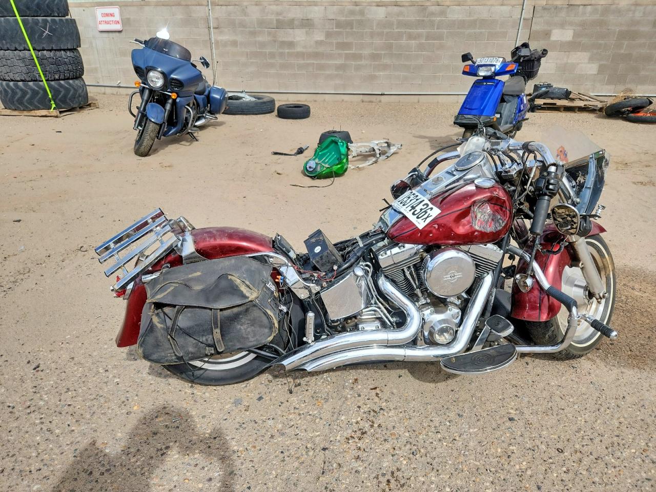 HARLEY-DAVIDSON FLSTF 2001 — 2