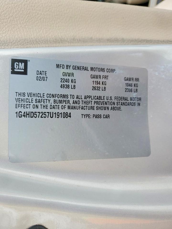 BUICK LUCERNE 2007 — 14