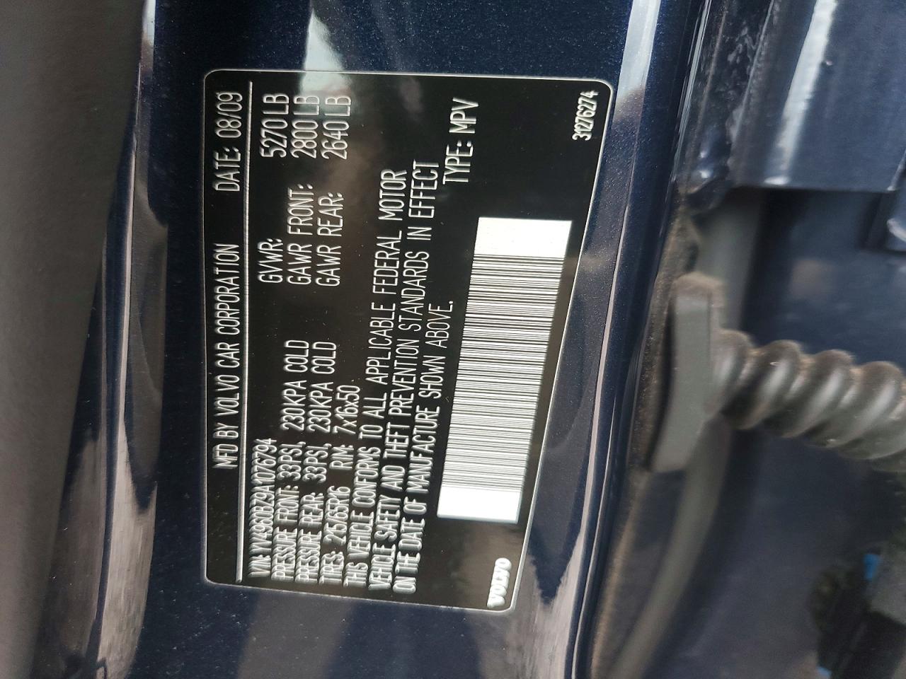 VOLVO XC70 2010 — 15