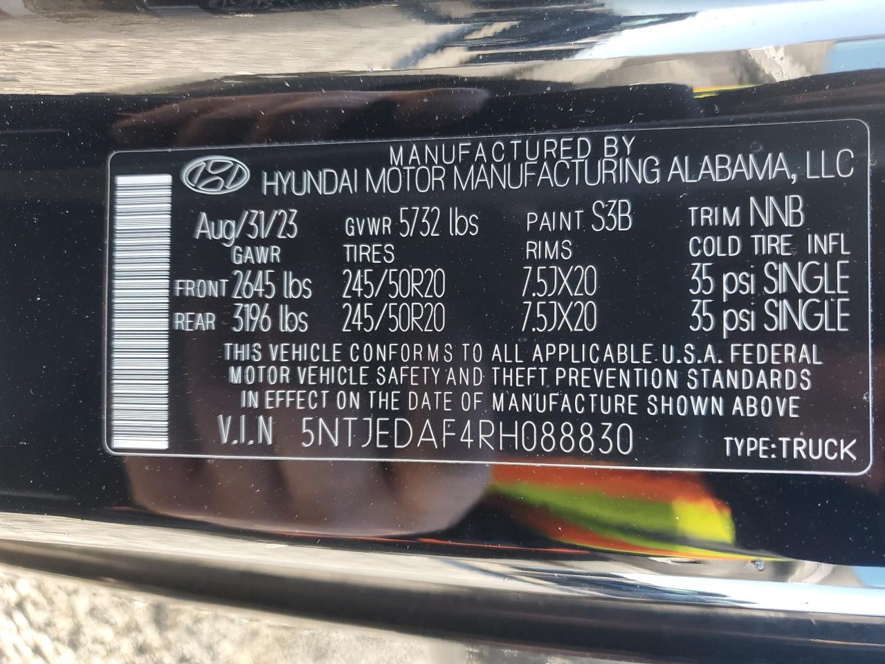 HYUNDAI SANTA CRUZ 2024 — 13