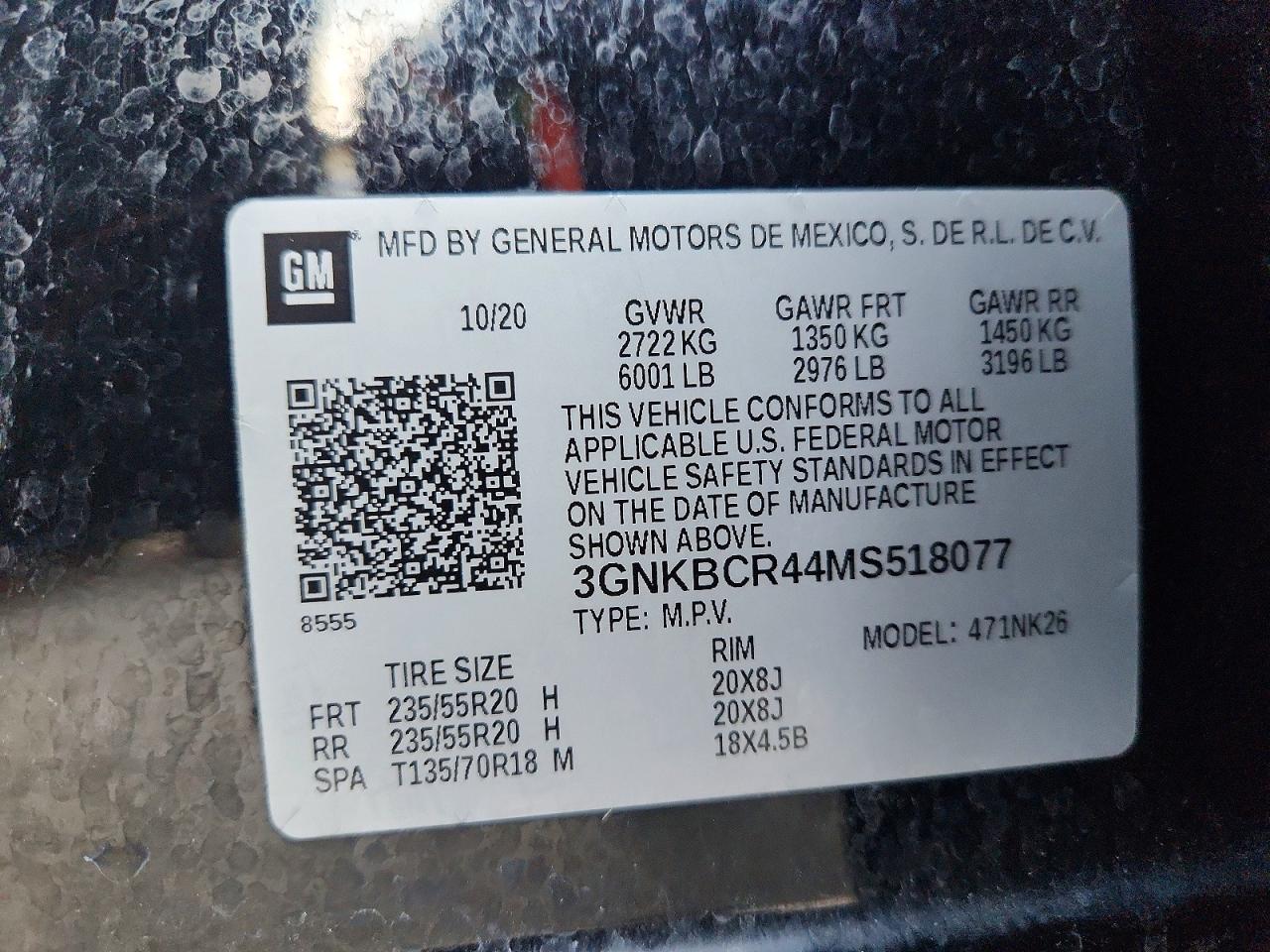 CHEVROLET BLAZER 2021 — 14