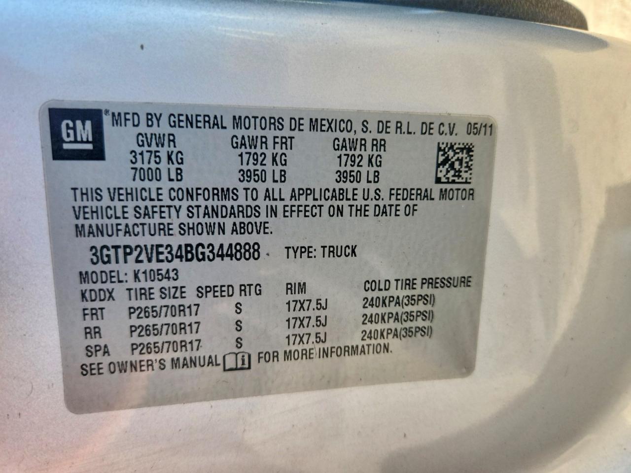 GMC SIERRA 2011 — 13