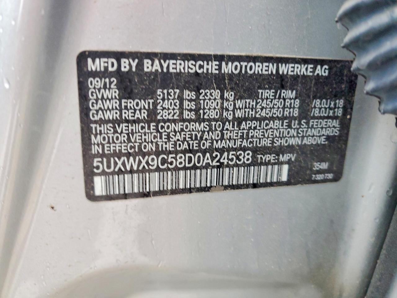 BMW X3 2013 — 14