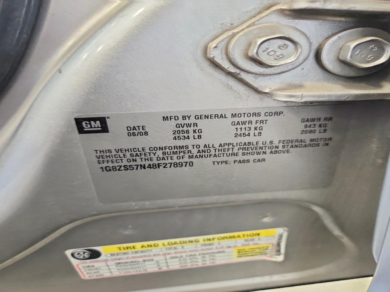 SATURN AURA 2008 — 13
