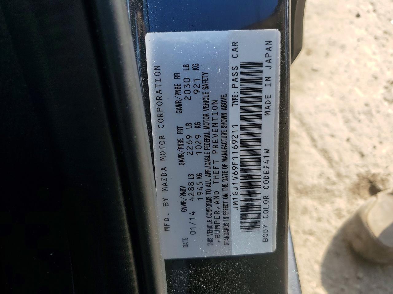 MAZDA 6 2015 — 13
