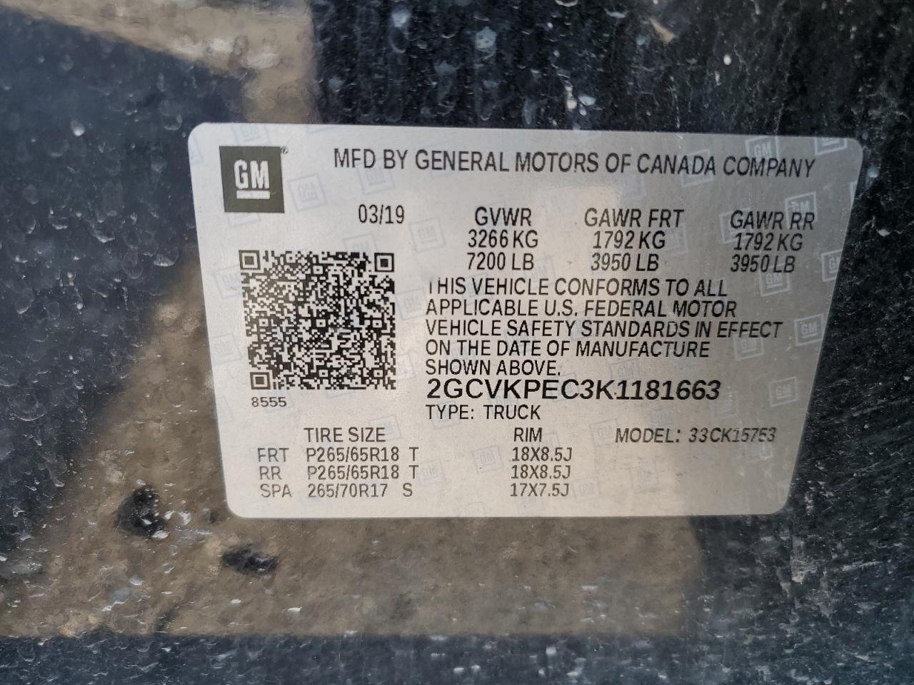 CHEVROLET SILVERADO LD K1500 LT 2019 — 13
