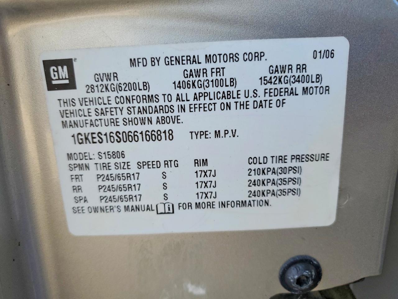 GMC ENVOY 2006 — 13