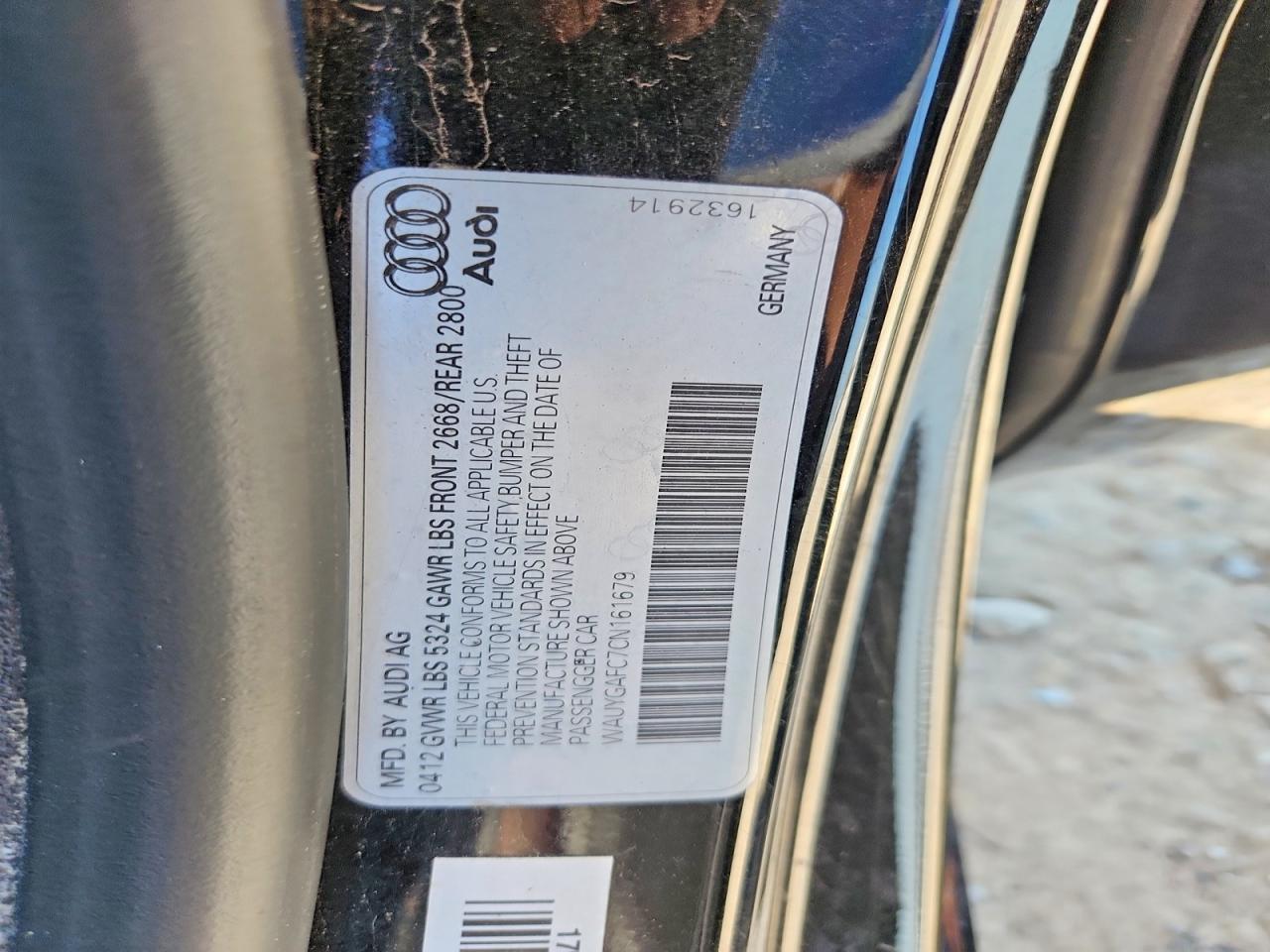 AUDI A7 2012 — 13