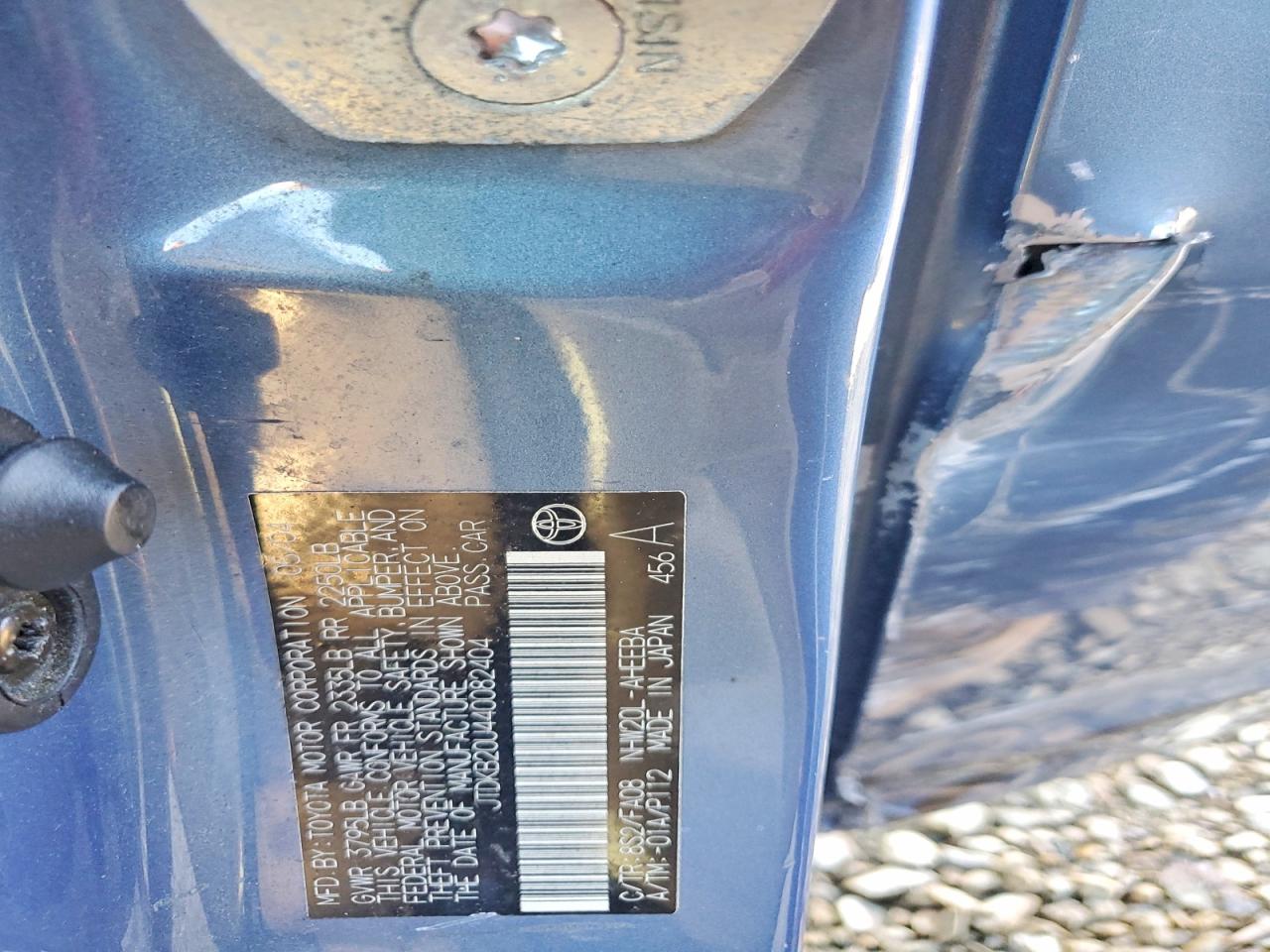 TOYOTA PRIUS 2004 — 13