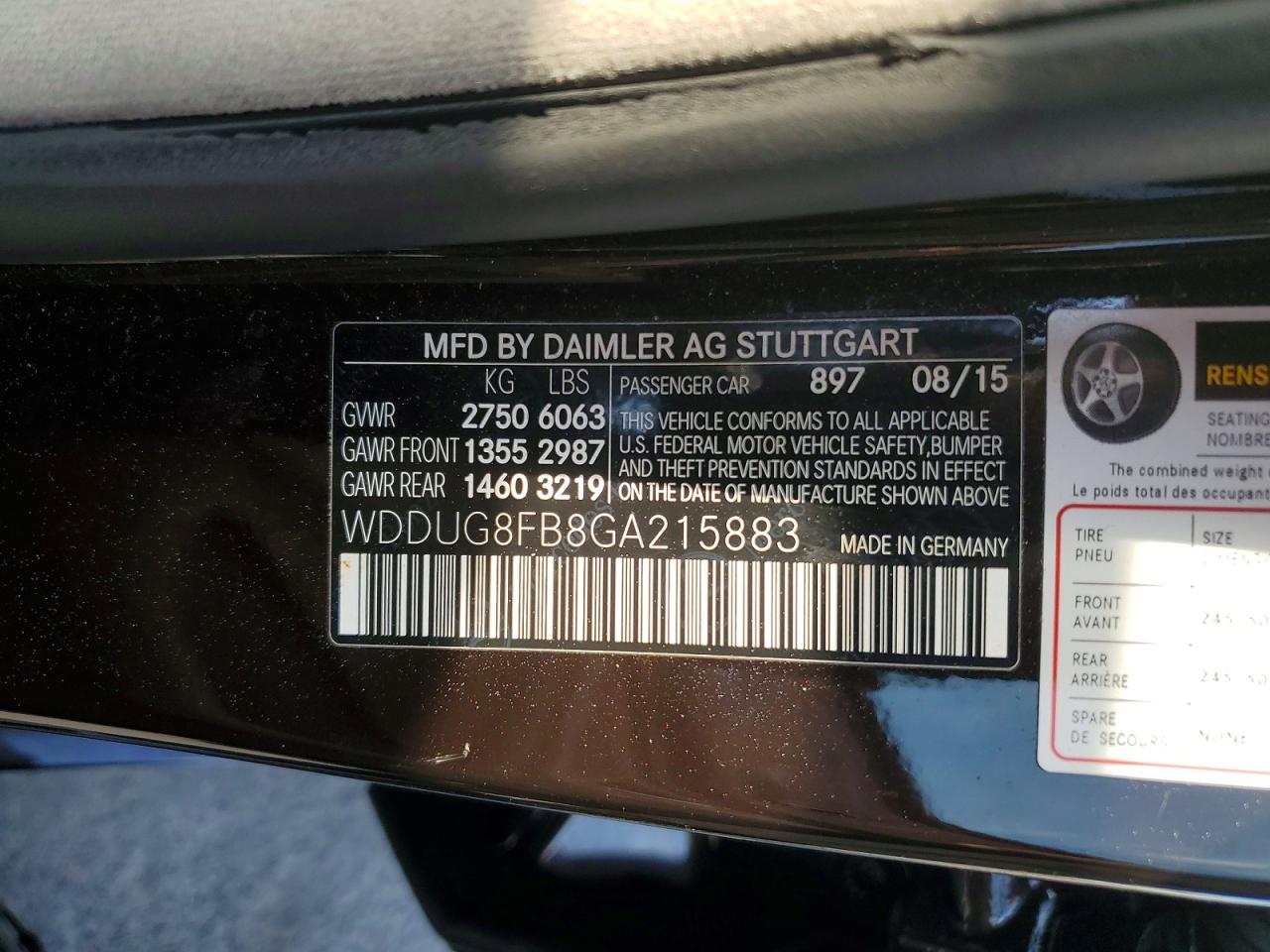 MERCEDES-BENZ S 2016 — 13