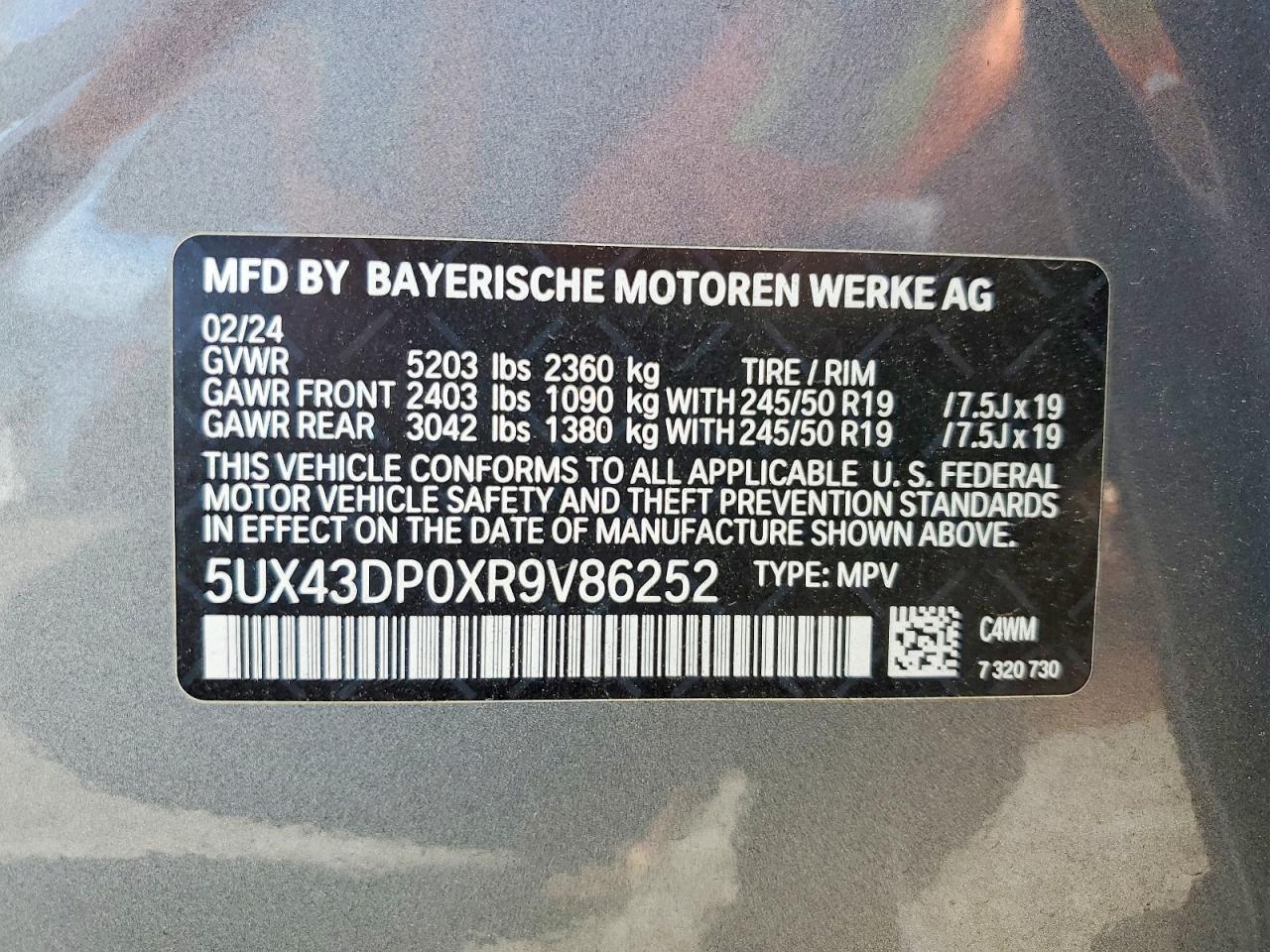 BMW X3 2024 — 14