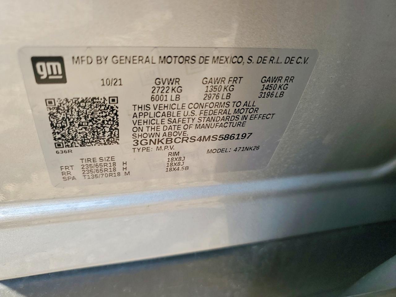 CHEVROLET BLAZER 2021 — 14