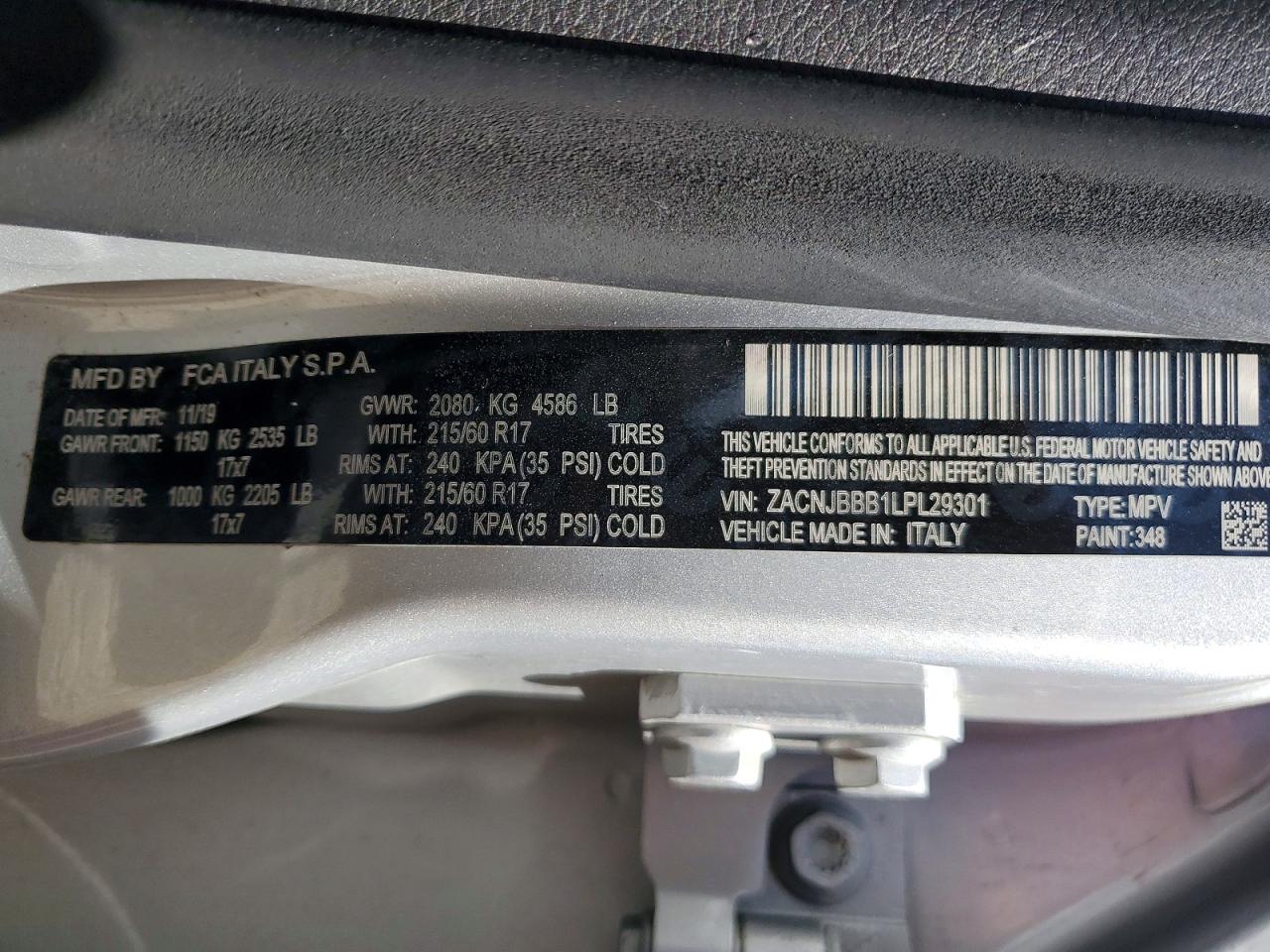JEEP RENEGADE 2020 — 14