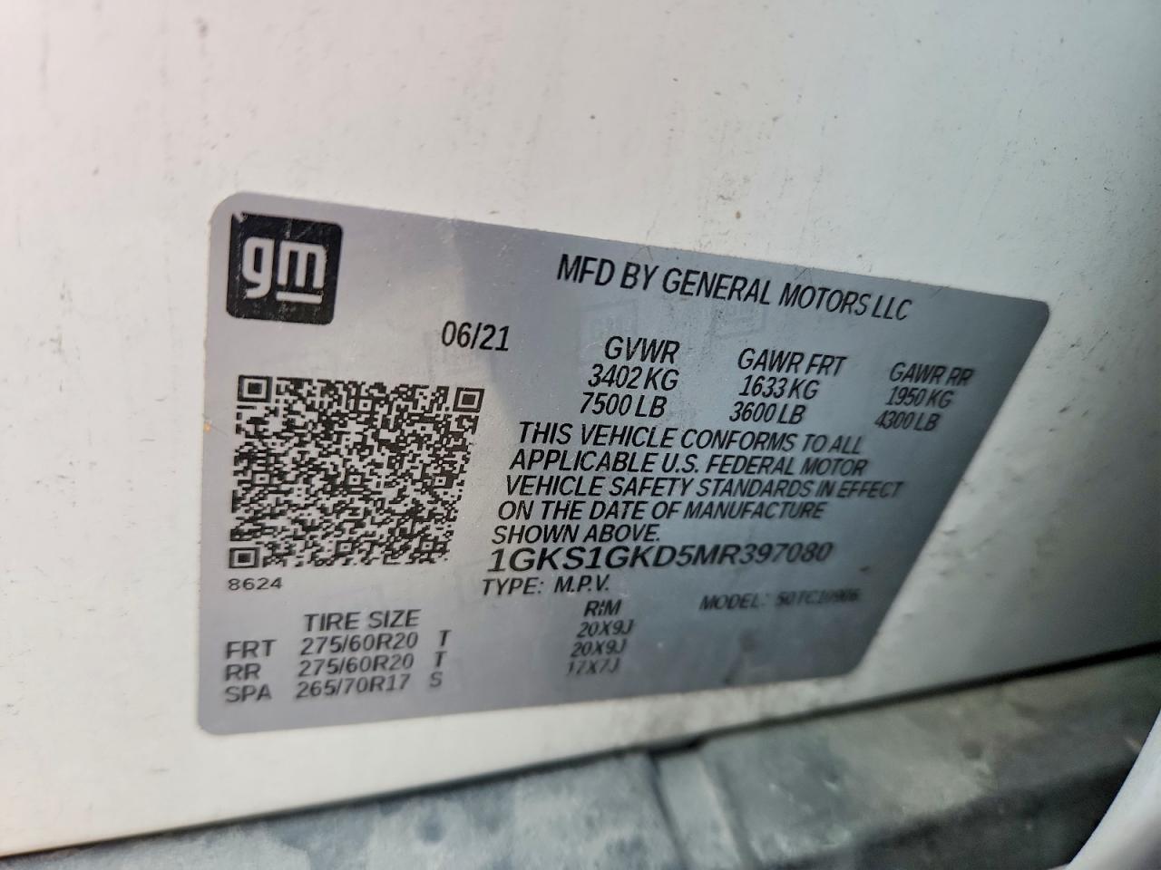 GMC YUKON XL 2021 — 14