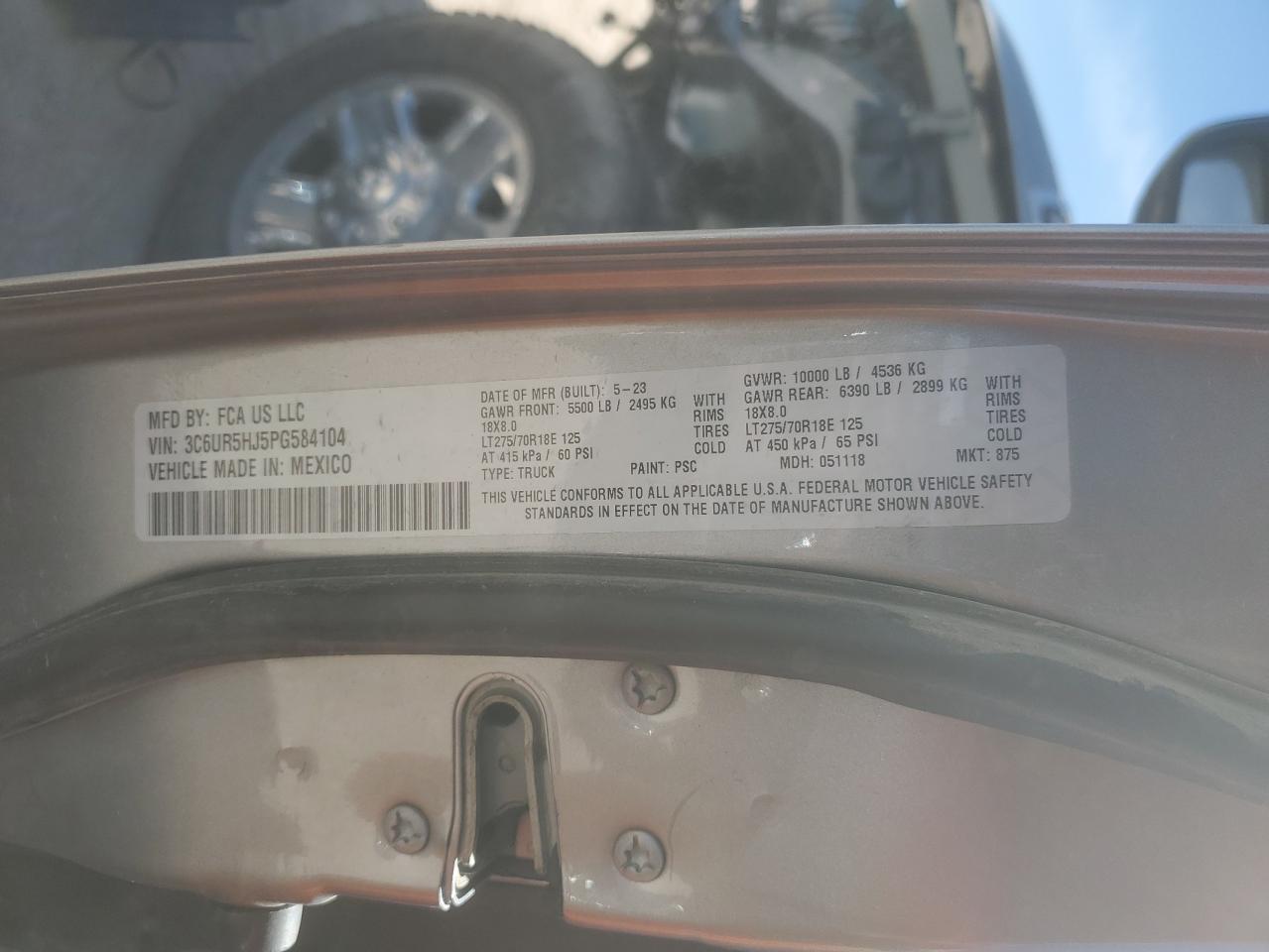 RAM 2500 2023 — 14