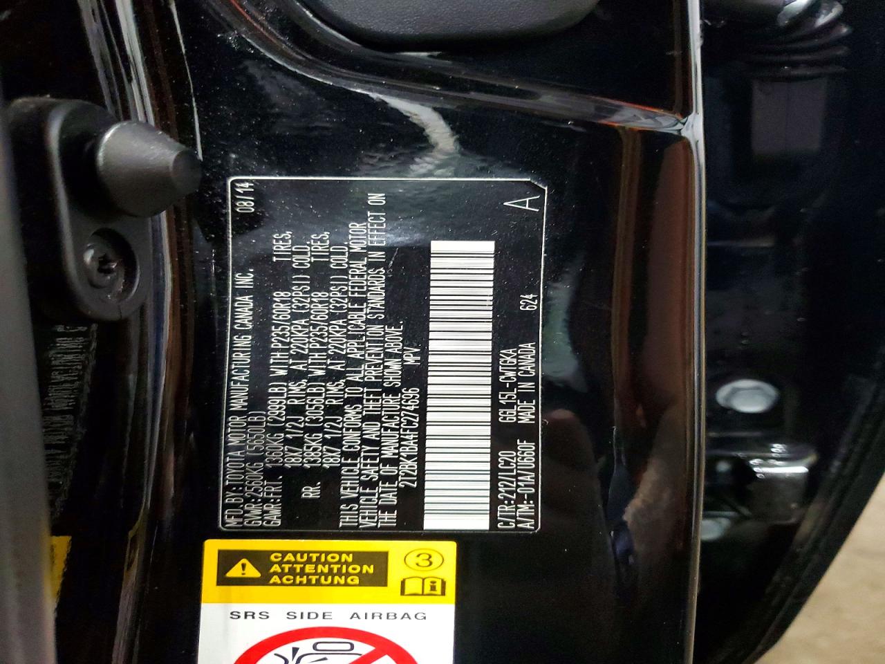 LEXUS RX 350 2015 — 14
