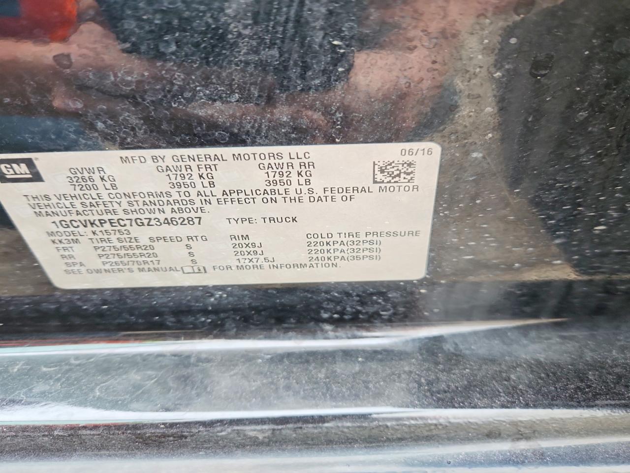 CHEVROLET 1500 SILVE 2016 — 13