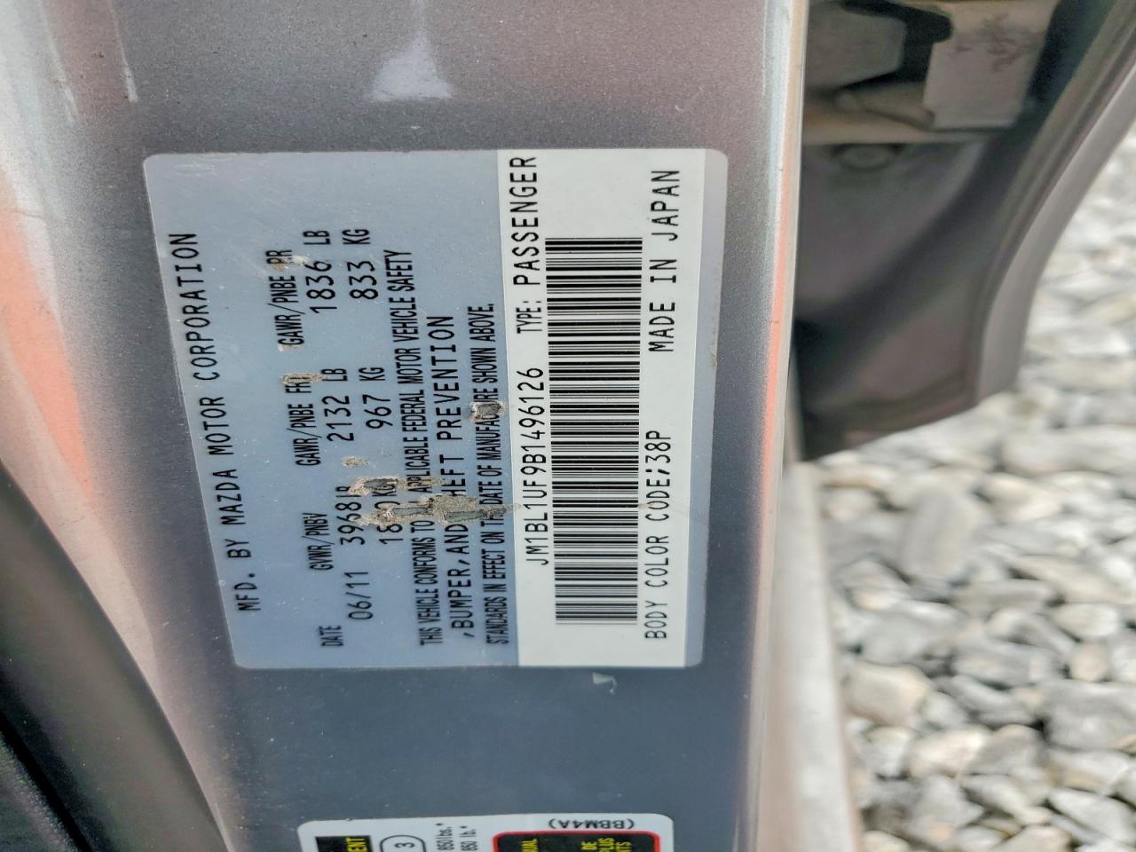 MAZDA 3 2011 — 13