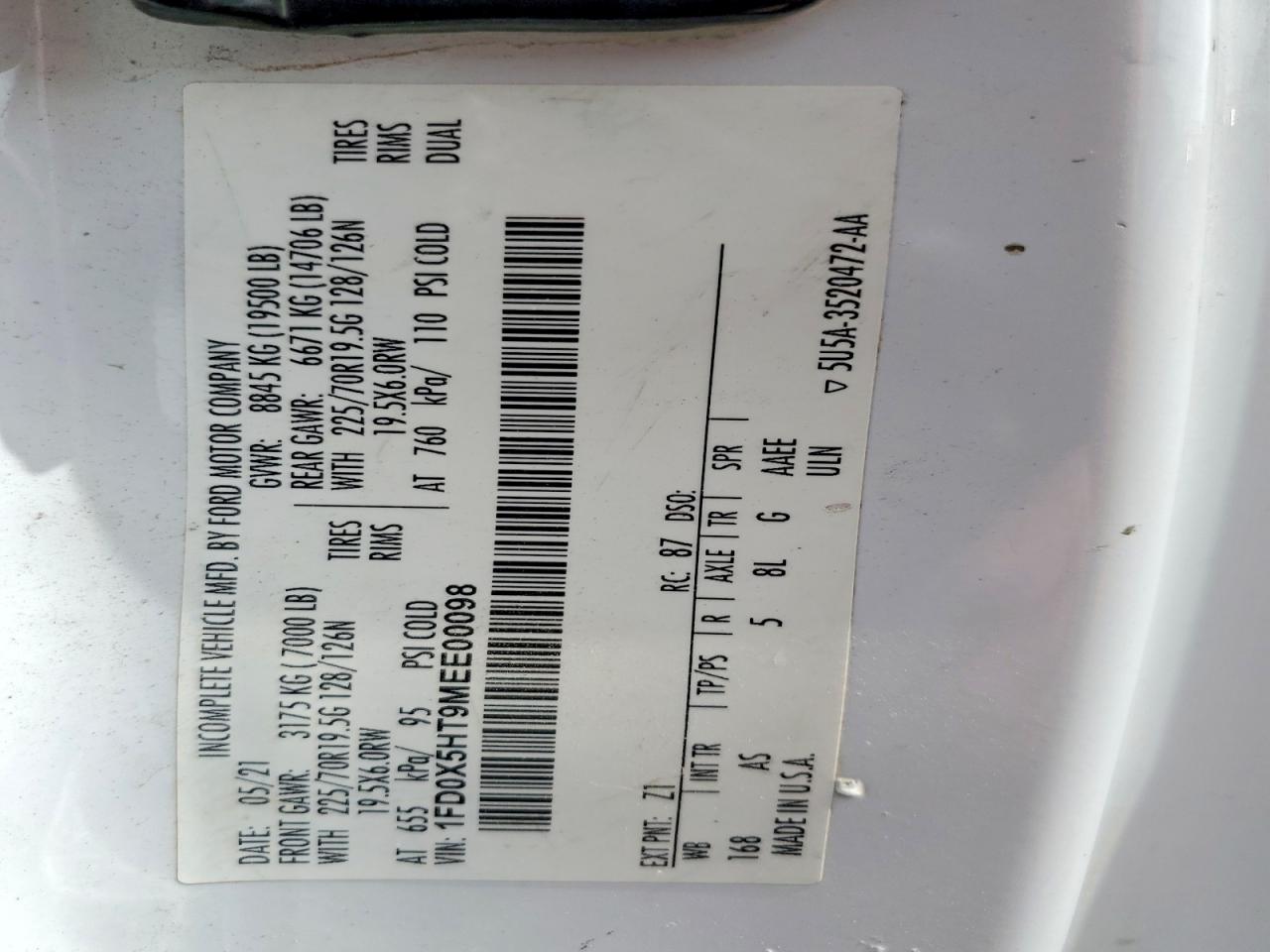 FORD F550 2021 — 11