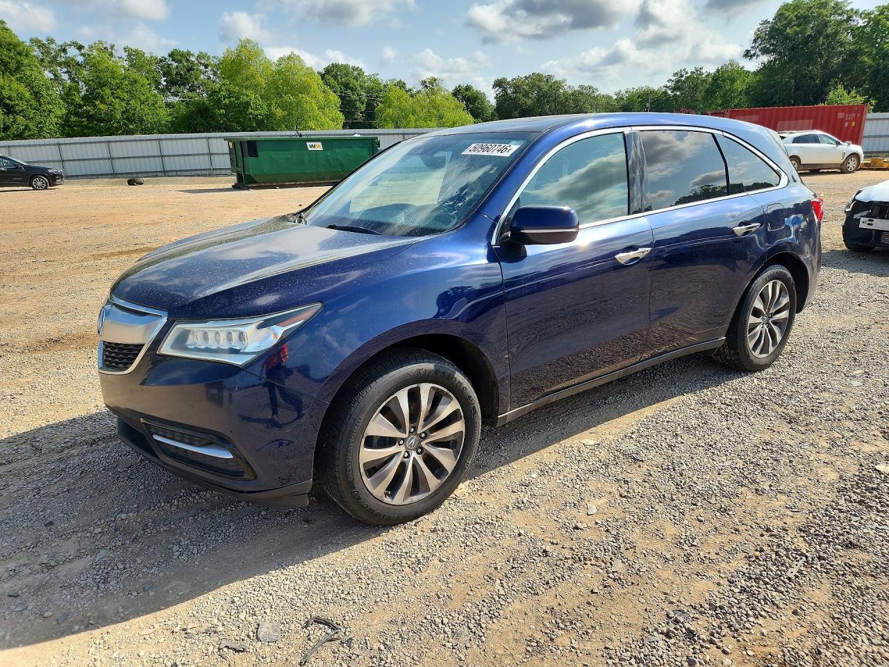 ACUR MDX 2016 — 2