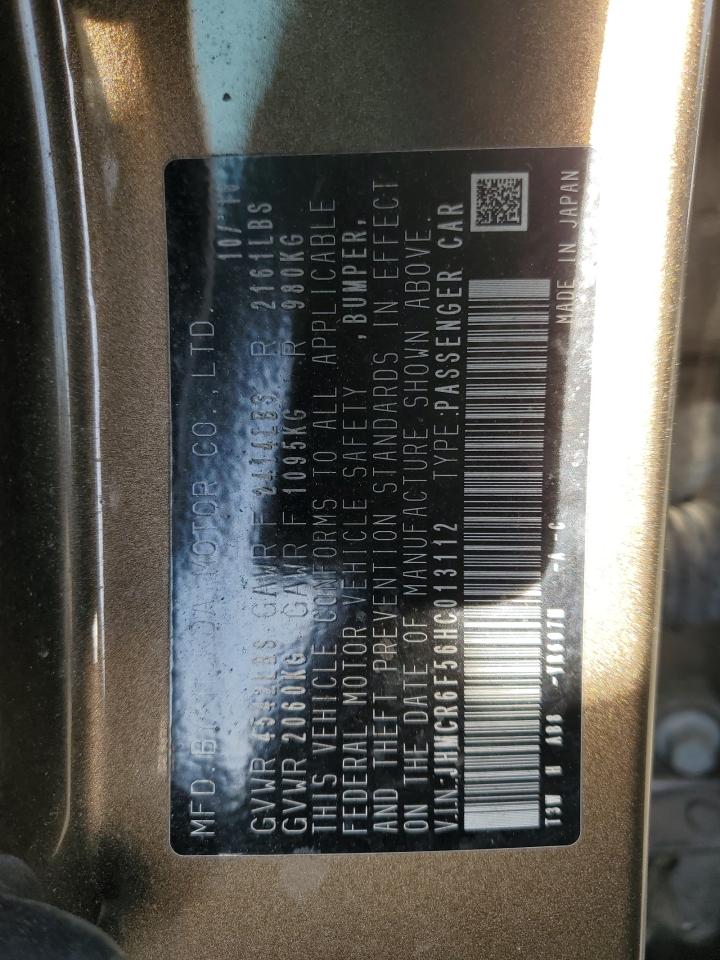 HONDA ACCORD 2017 — 13