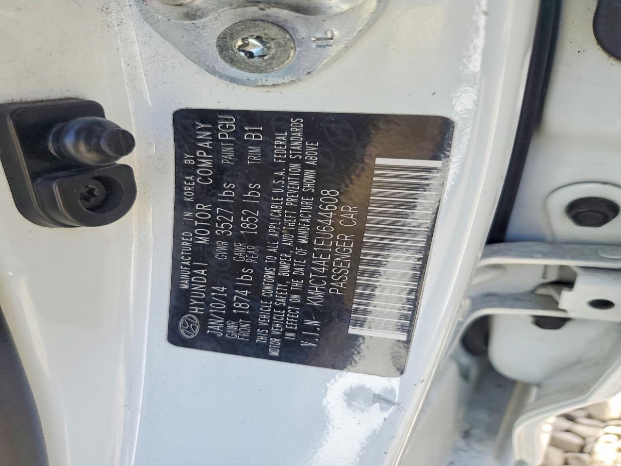 HYUNDAI ACCENT 2014 — 13