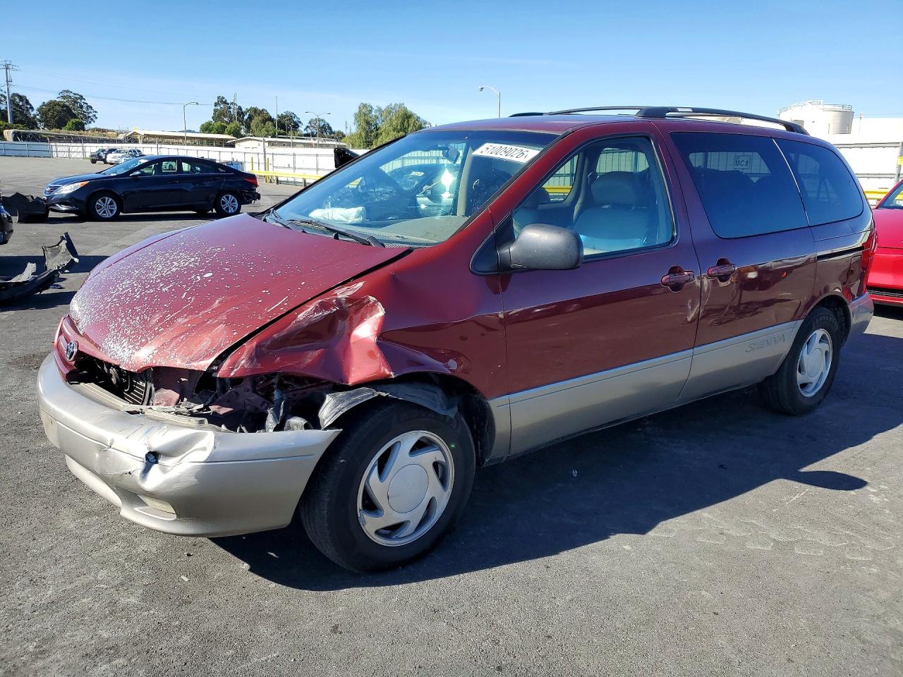 TOYOTA SIENNA 2002 — 2
