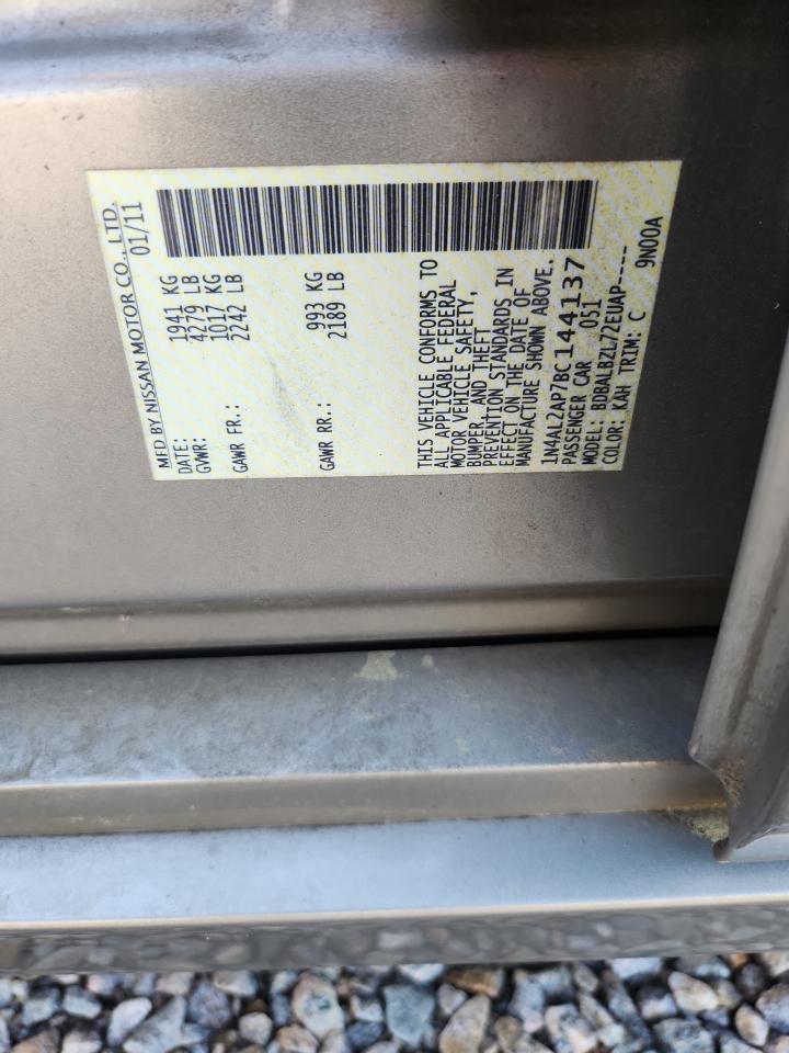 NISSAN ALTIMA 2011 — 13