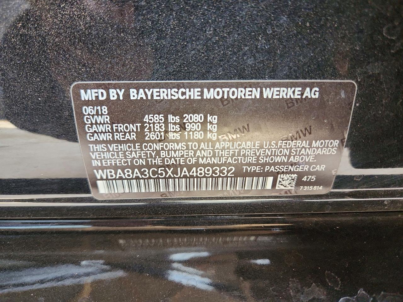 BMW 320 2018 — 13