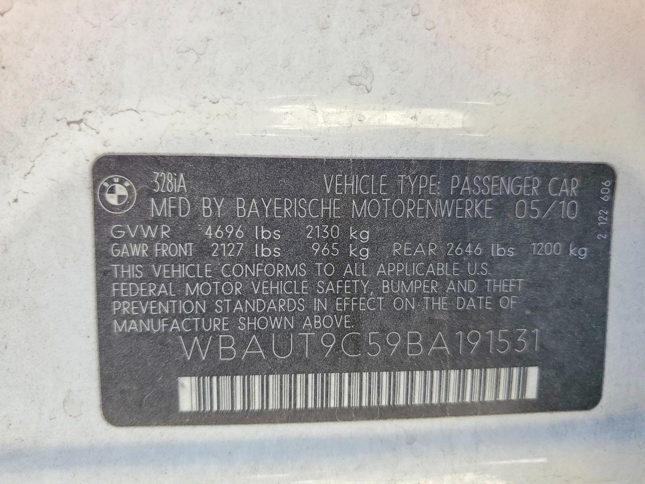 BMW 328 2011 — 13