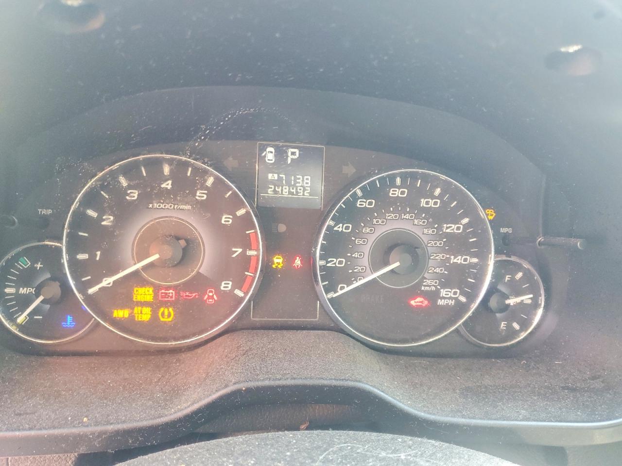 SUBARU OUTBACK 2010 — 10