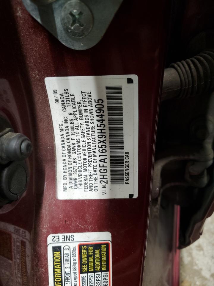 HONDA CIVIC 2009 — 13