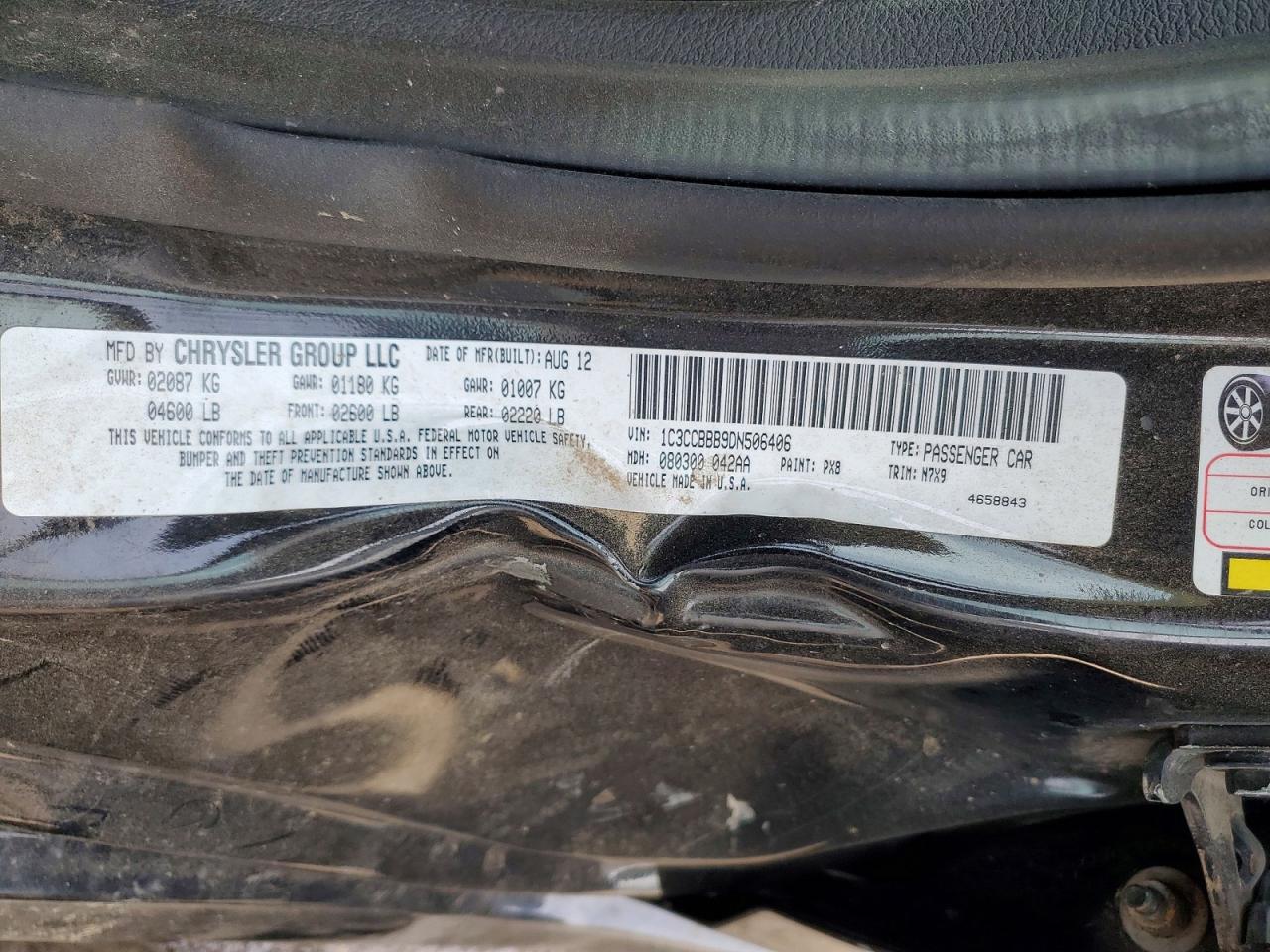 CHRYSLER 200 2013 — 13