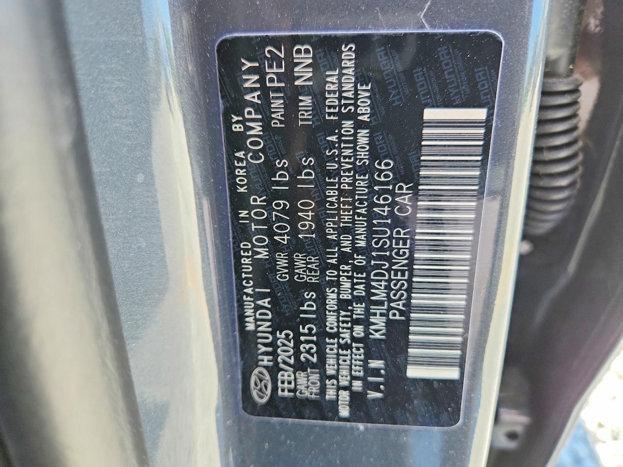 HYUNDAI ELANTRA HYBRID 2025 — 13