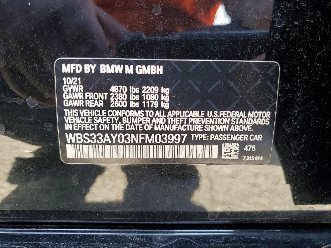 BMW M3 2022 — 13