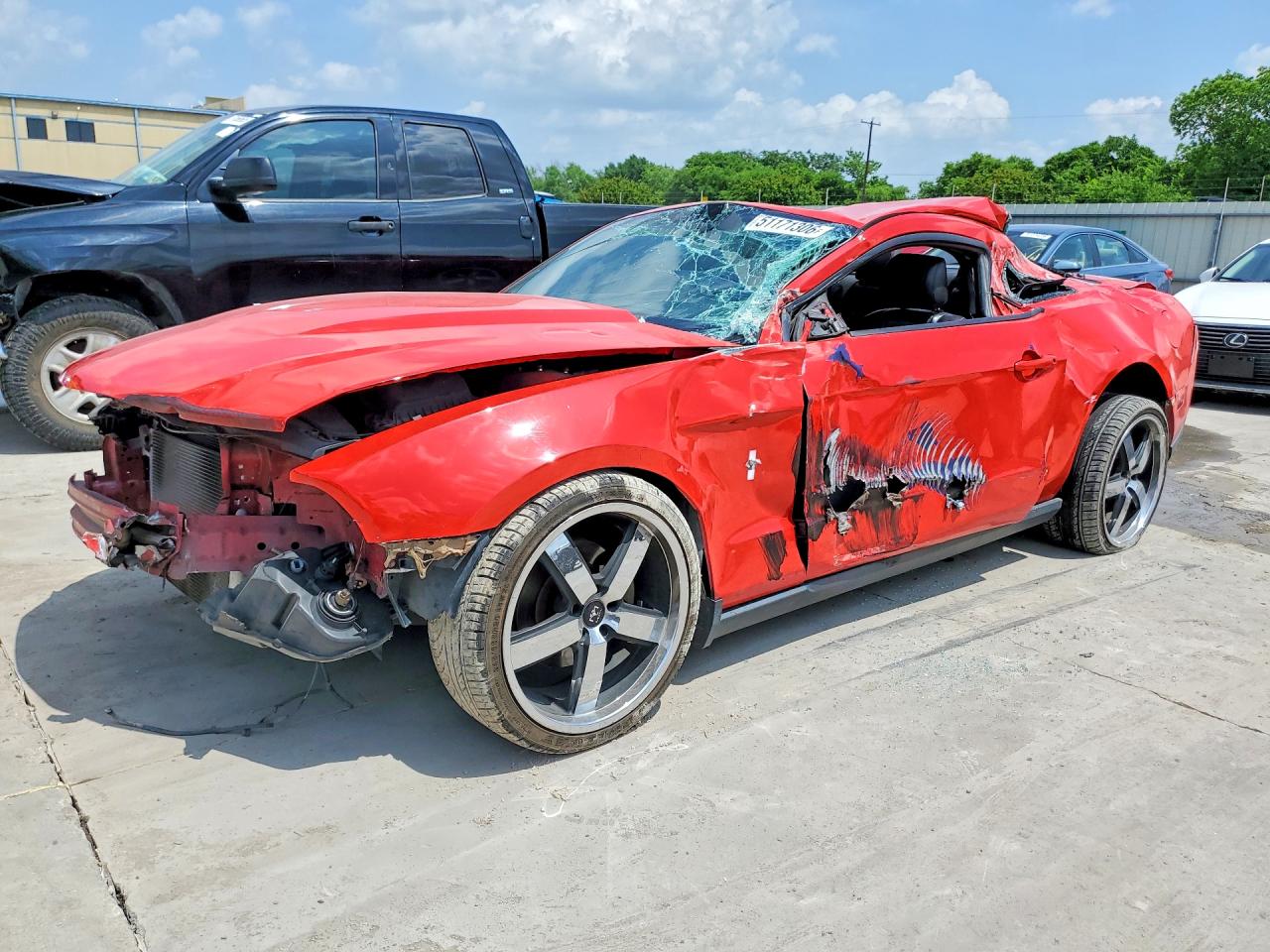 FORD MUSTANG 2012 — 2