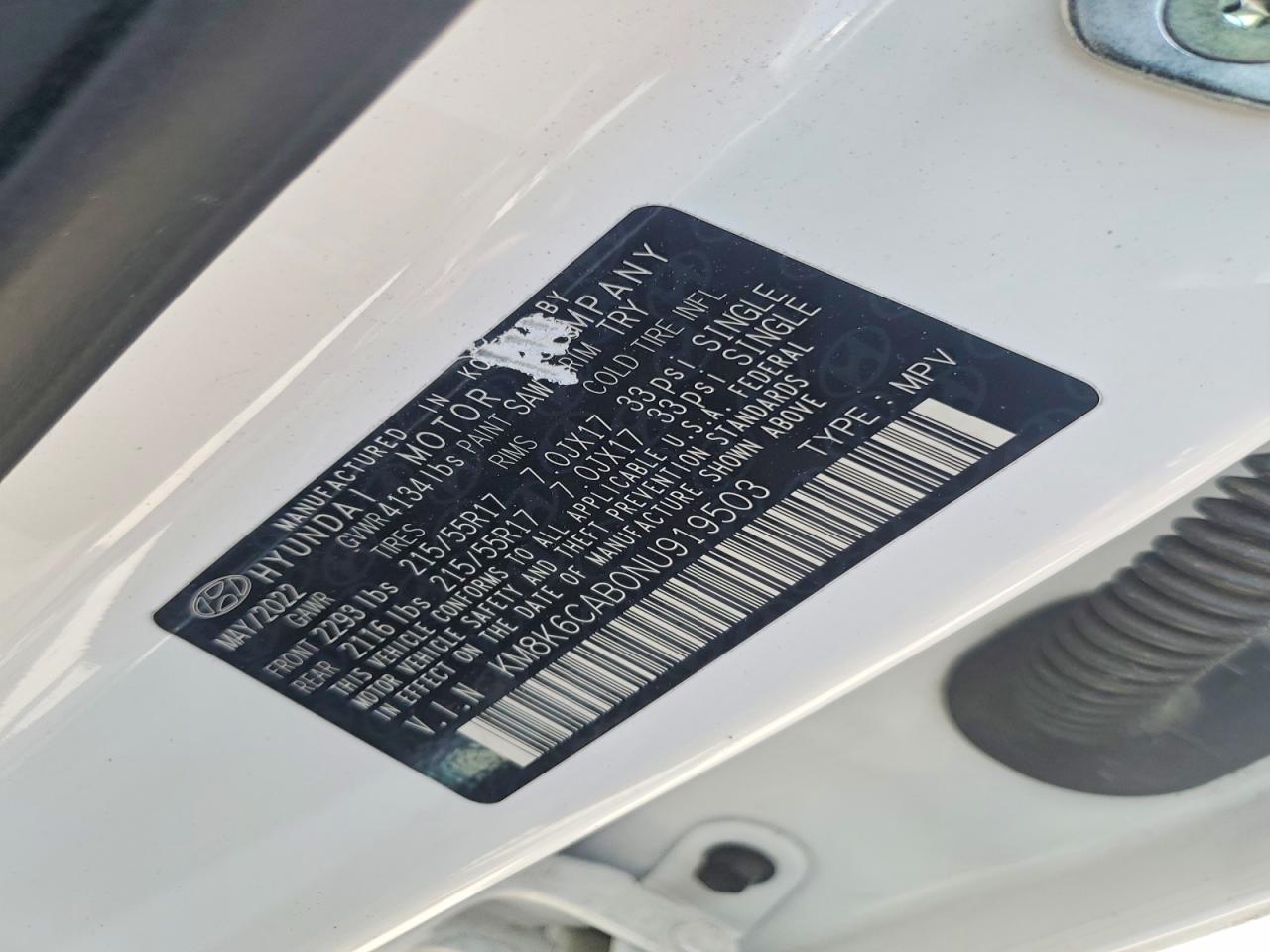 HYUNDAI KONA 2022 — 14