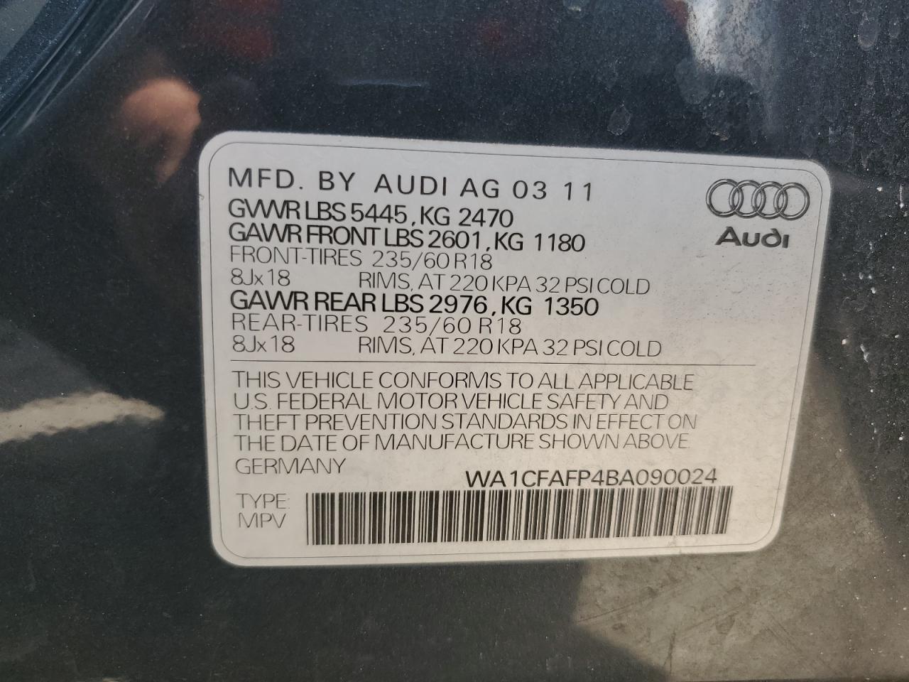 AUDI Q5 2011 — 14