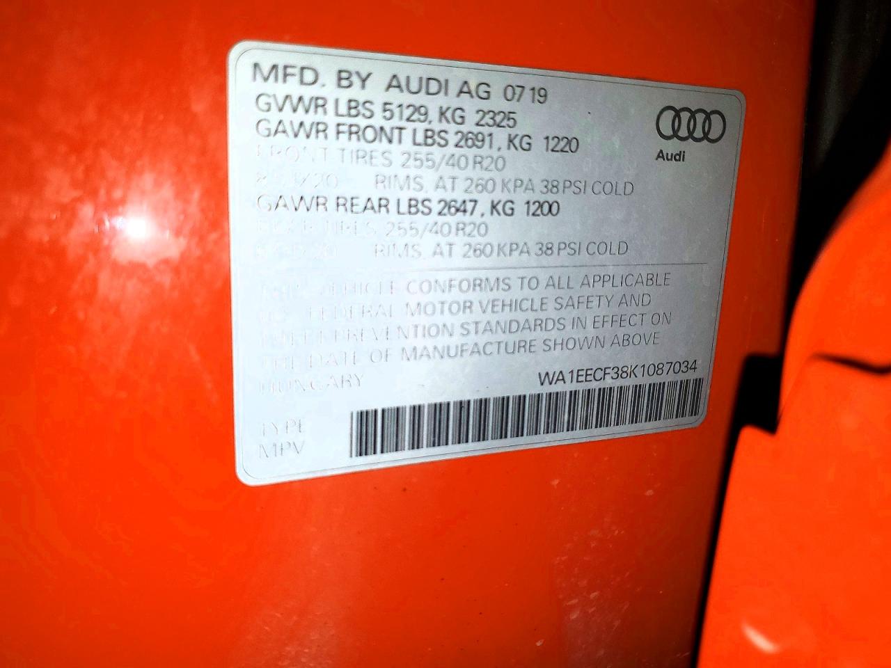 AUDI Q3 2019 — 14