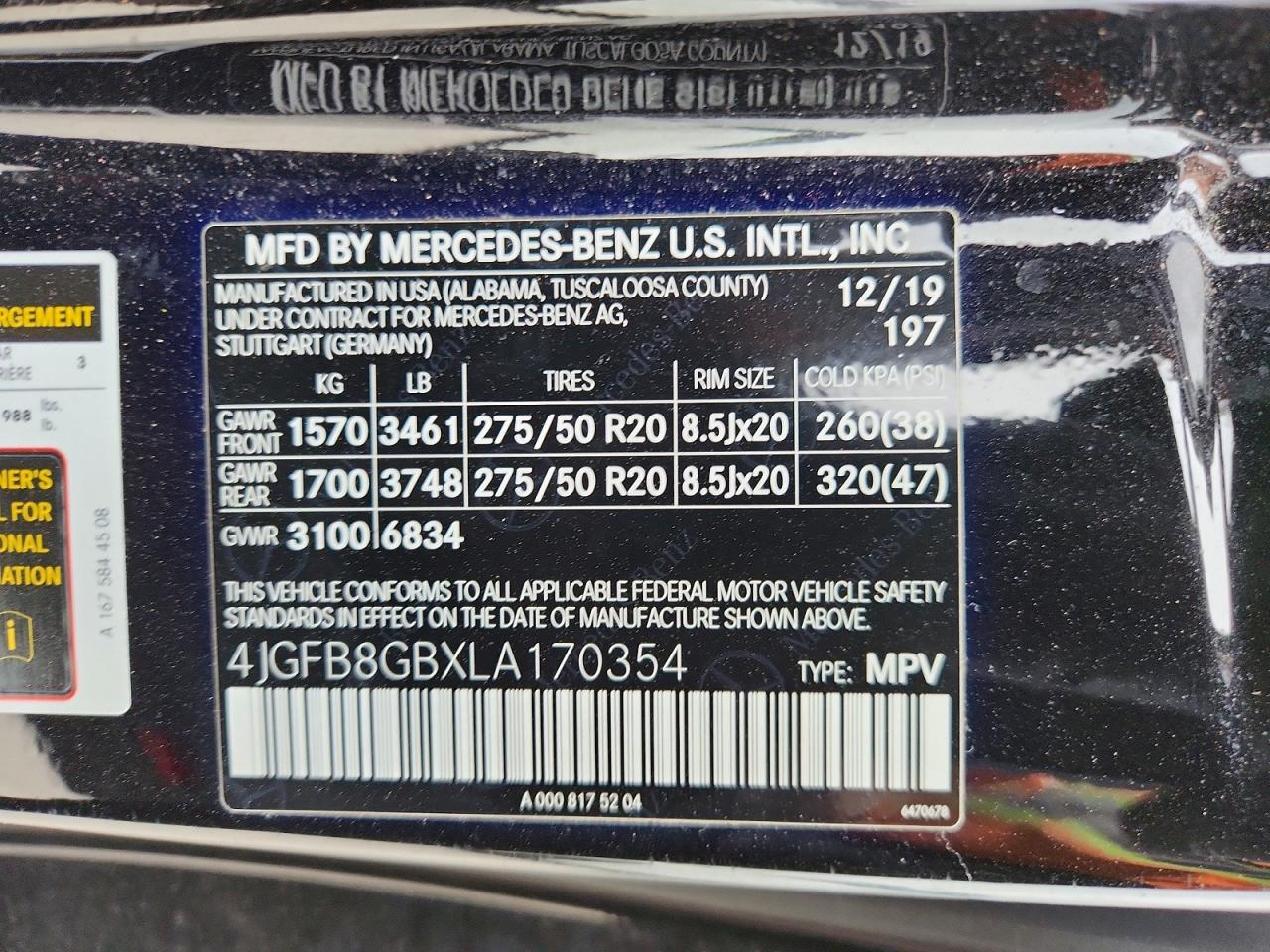 MERCEDES-BENZ GLE 2020 — 14