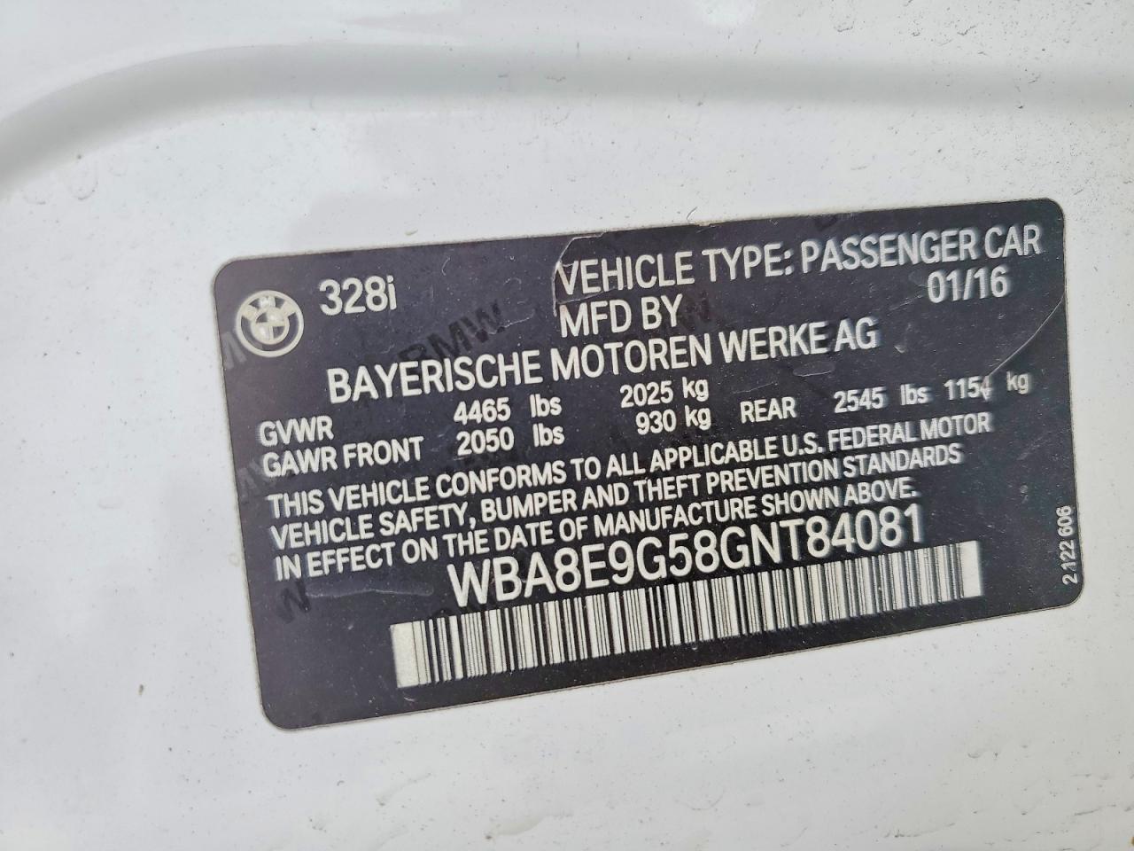 BMW 328 2016 — 13
