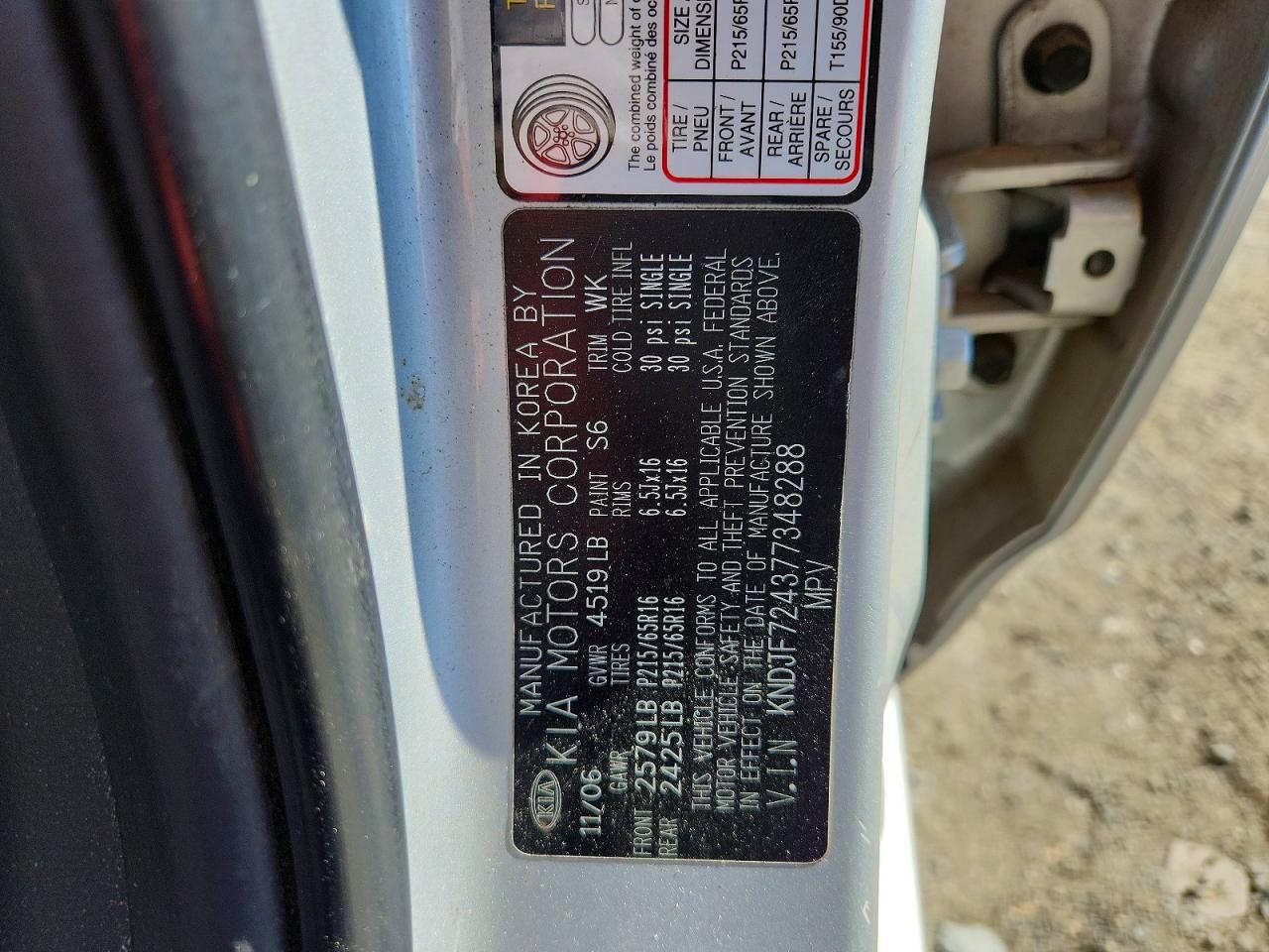 KIA SPORTAGE 2007 — 14