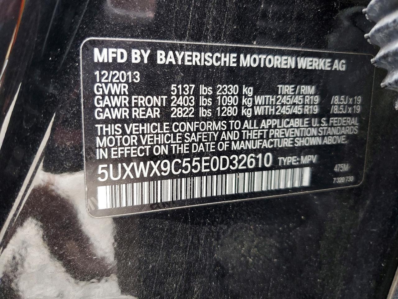 BMW X3 2014 — 13