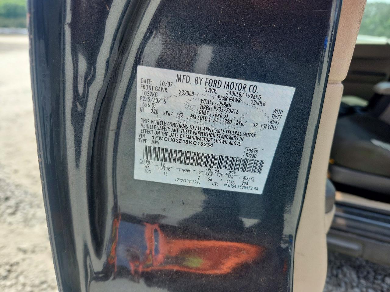 FORD ESCAPE 2008 — 15