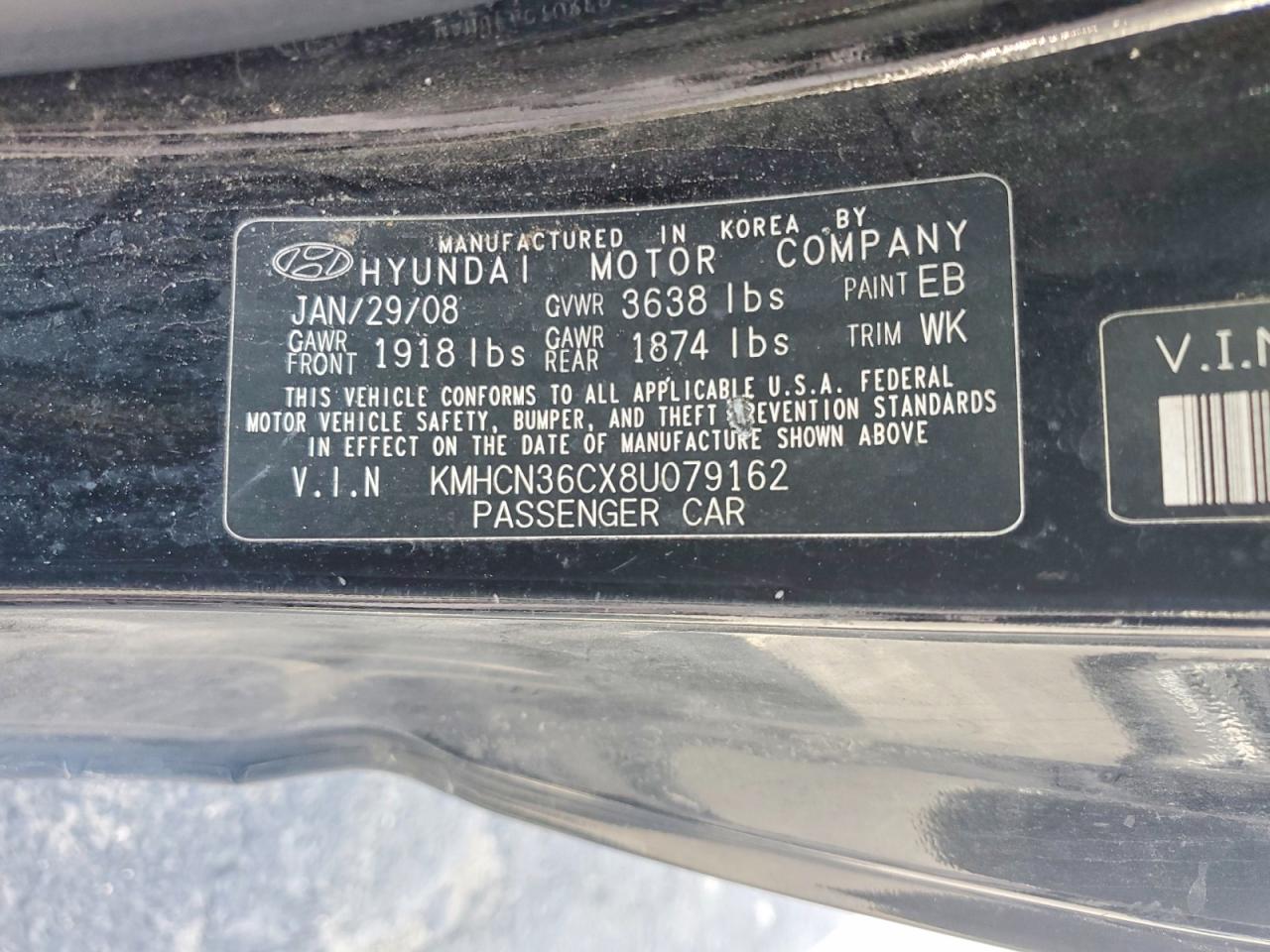 HYUNDAI ACCENT 2008 — 13