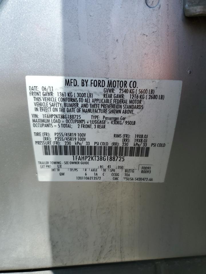 FORD TAURUS 2011 — 14
