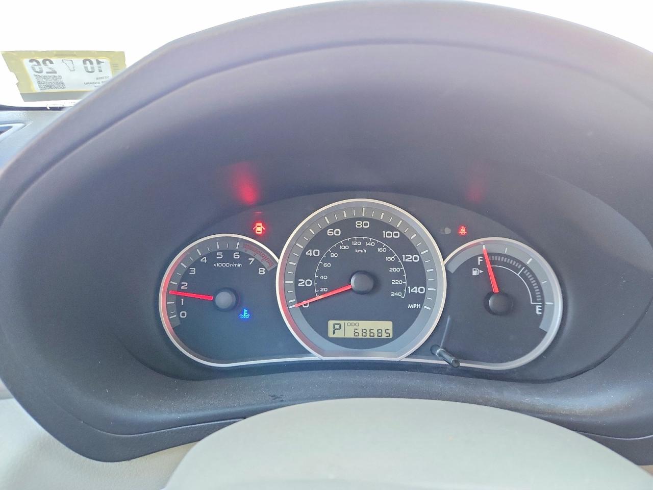 SUBARU IMPREZA 2008 — 10