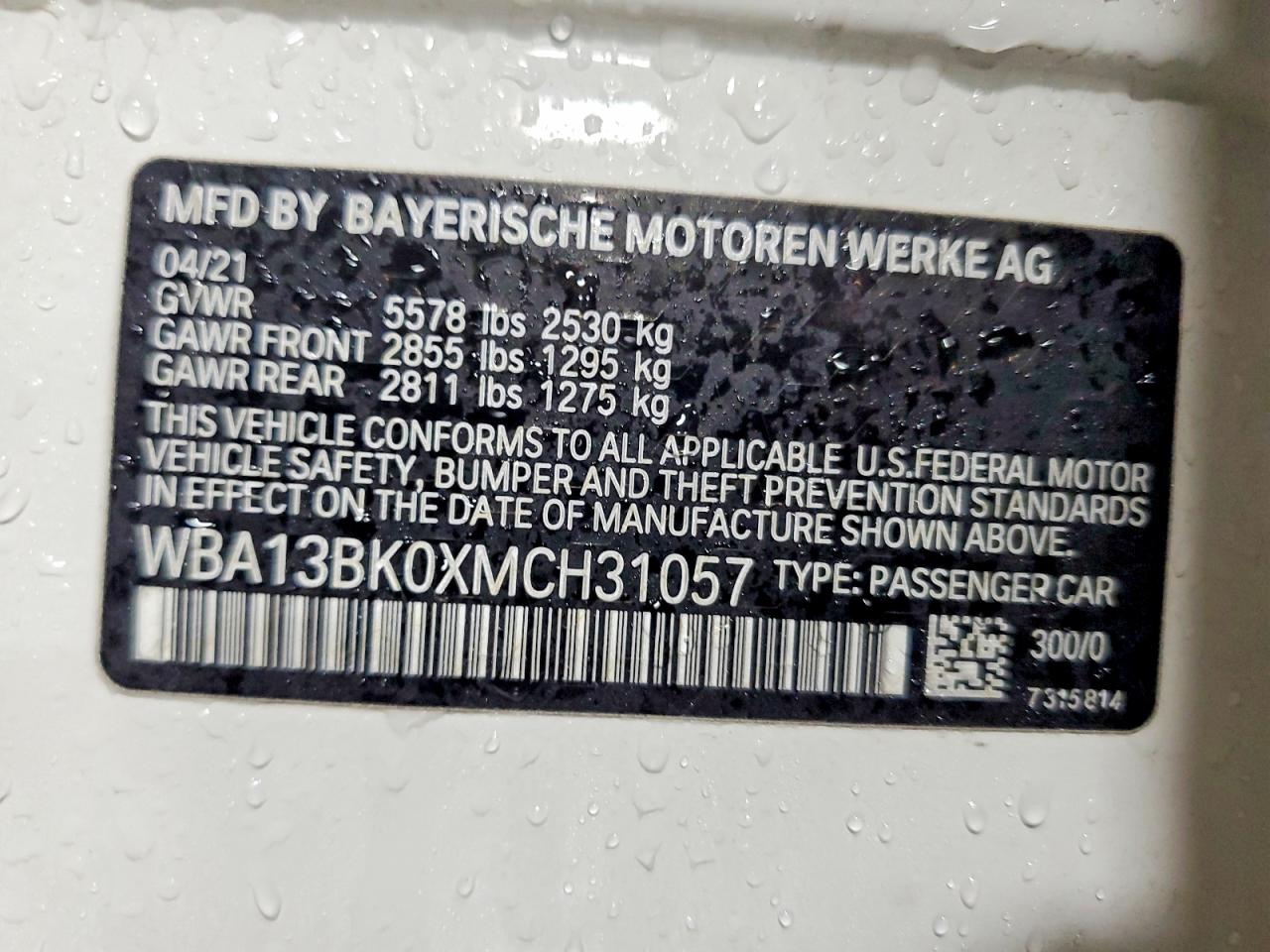 BMW M550XI 2021 — 13